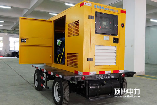 戶外使用柴油發(fā)電機(jī)組，選移動(dòng)式拖車（汽車）還是靜音式？